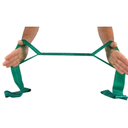 CLX Thera Band - 11 loopów, kolor: zielony, opór: mocny
